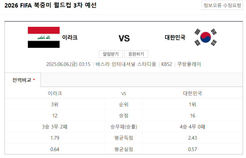 한국 이라크 축구 무료 라이브
